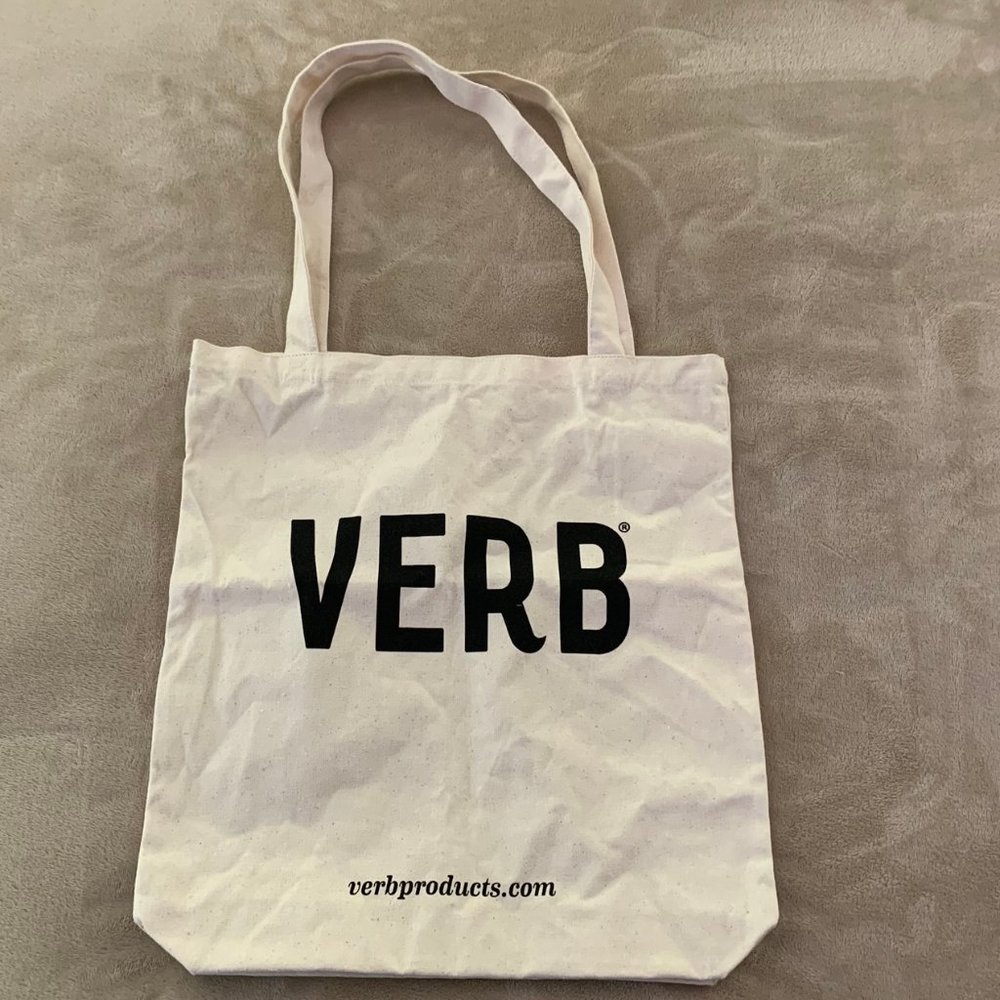 NWOT Verb Products Canvas Tote